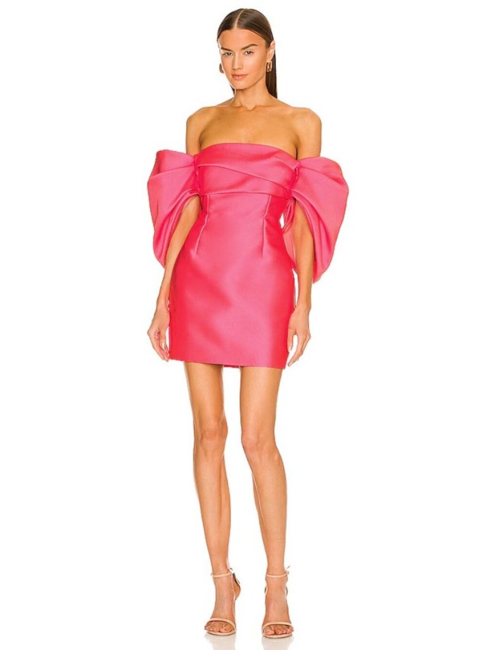 SOLACE London Elina Mini Dress in Pink US 4 NWOT $530